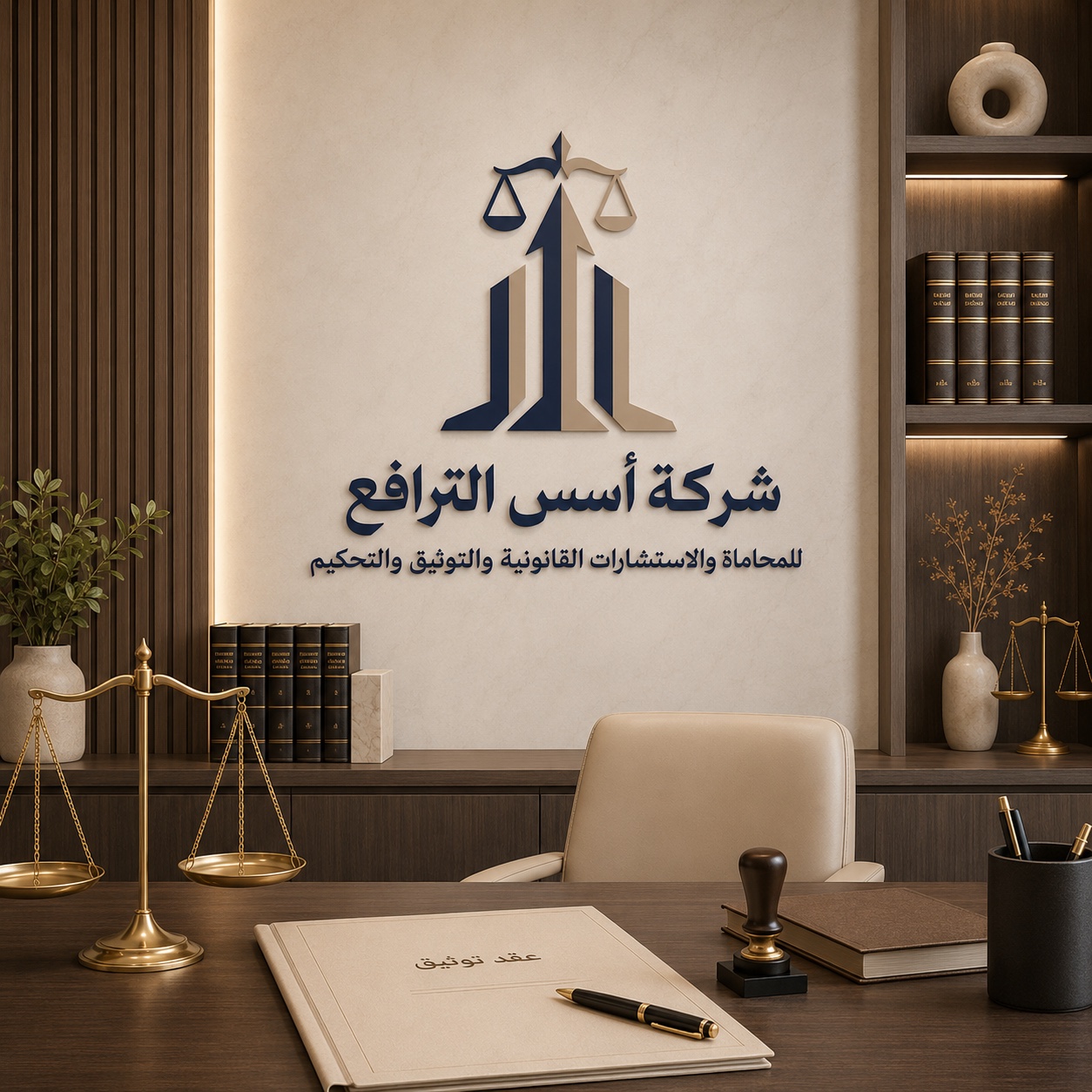 صورة من أعمال الشركة - مكتب أسس الترافع